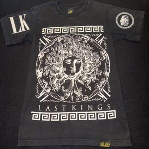 Last Kings Black Graphic T-Shirt Men's Size Small‎